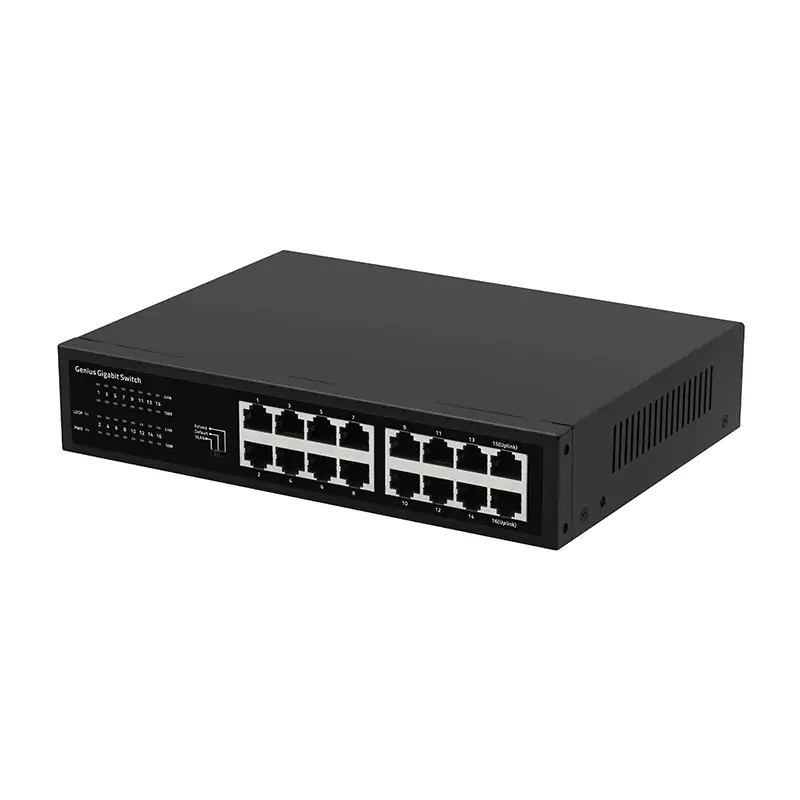 Product gallery: SG16-MINI – | Gigabit 16-port unmanaged ethernet switch