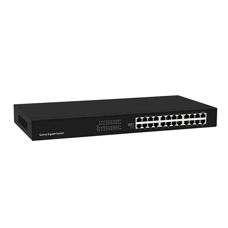Product gallery: SG2400-R | Rackmount 24-port gigabit ethernet unmanaged switch
