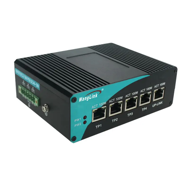 Product gallery: ISF410 | Fast-ethernet-unmanaged 4 port industrial ethernet switch mit 1 Uplink