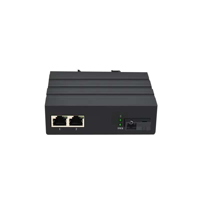 Product gallery: ISF201-1005 | Fast ethernet 3 port industrial ethernet switch 1 SFP 2 RJ45/SC/LC/FC/ST