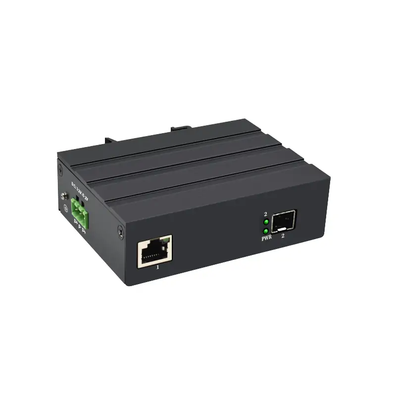 Product gallery: ISG101-2005 | Unmanaged industrial gigabit ethernet Schalter 1 RJ45-1 SFP/SC/LC/FC/ST