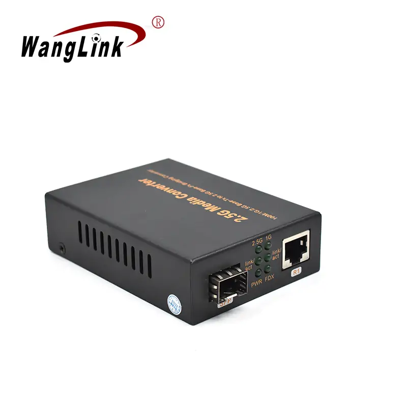 Product gallery: CG101-2,5 G | 1-Port, RJ45-1-SFP-2.5 g-Medien-Konverter