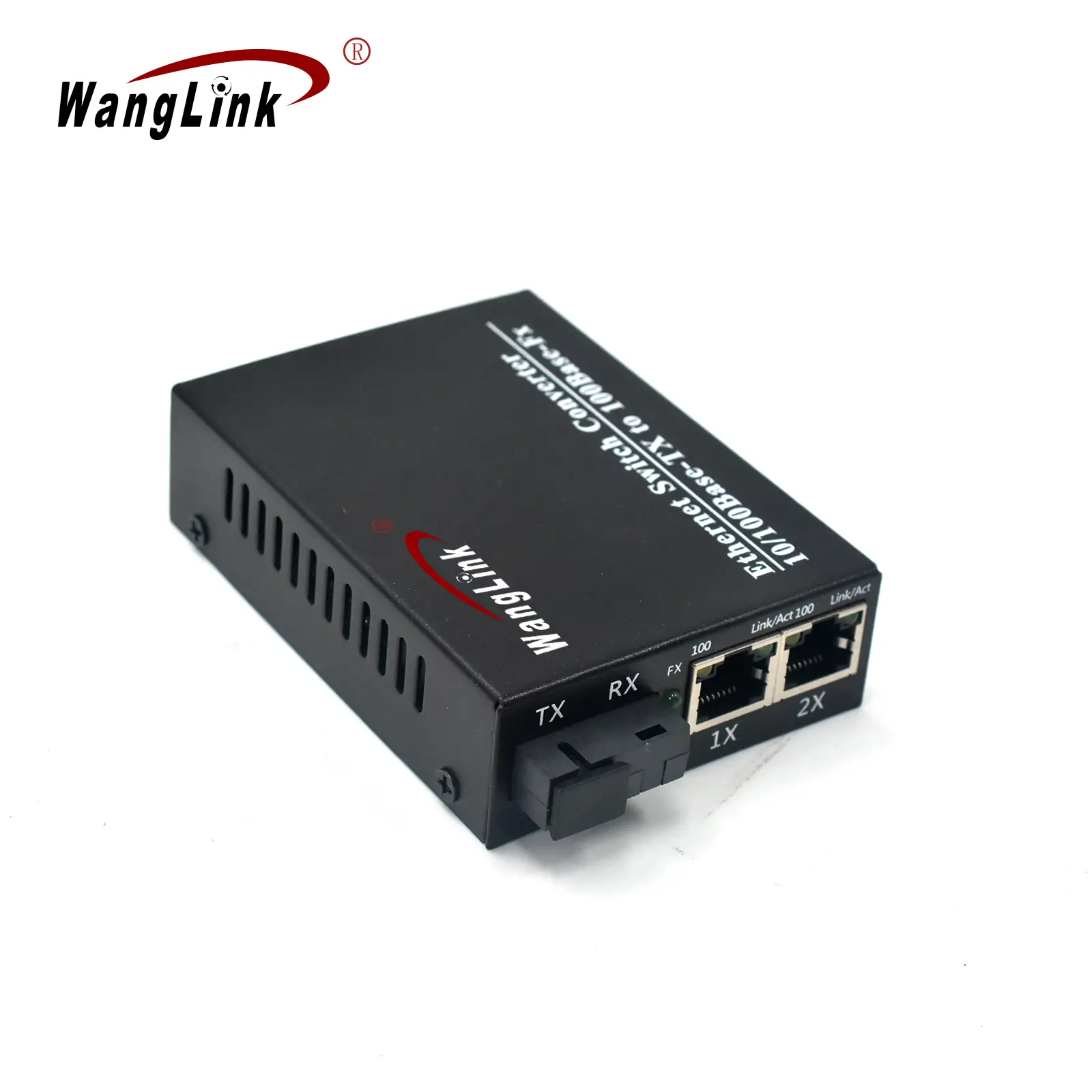 Product gallery: CF201 | 2 Port 1 SFP/SC/LC/FC/ST fiber zu rj45 media Konverter