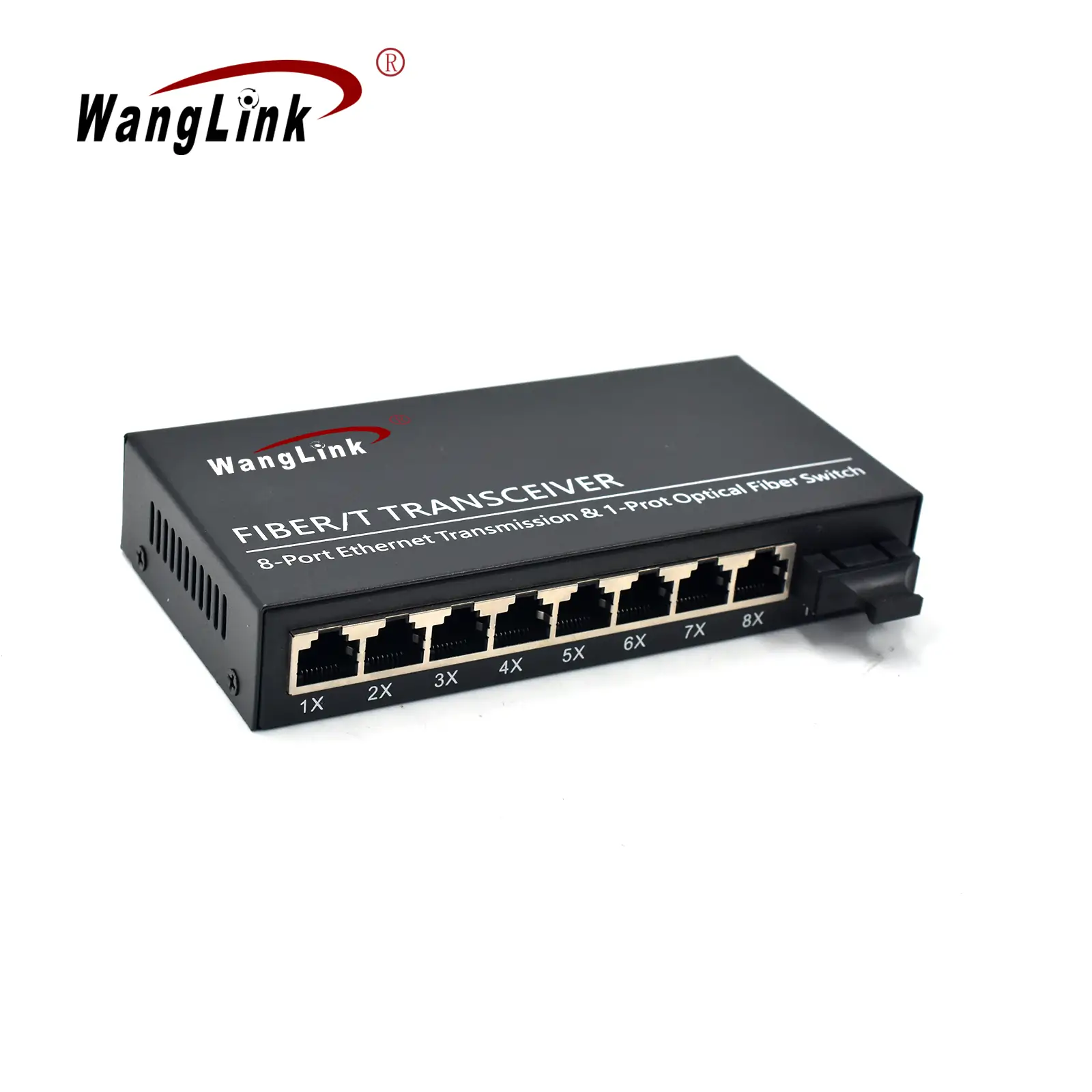 Product gallery: CF801 | 10 100 fiber media converter 8 Port 1 SFP/SC/LC/FC/ST
