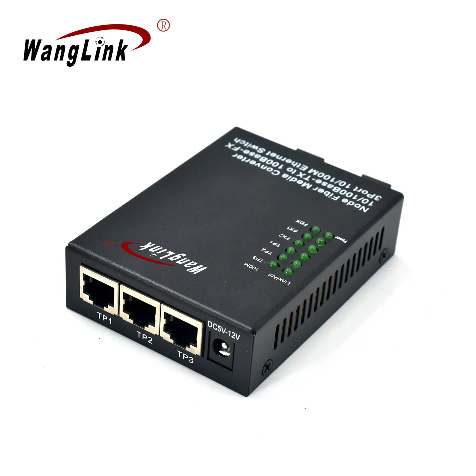 Product gallery: CF302 | 3-Port RJ45 2 SFP/LC/SC/FC/ST fiber to ethernet media converter
