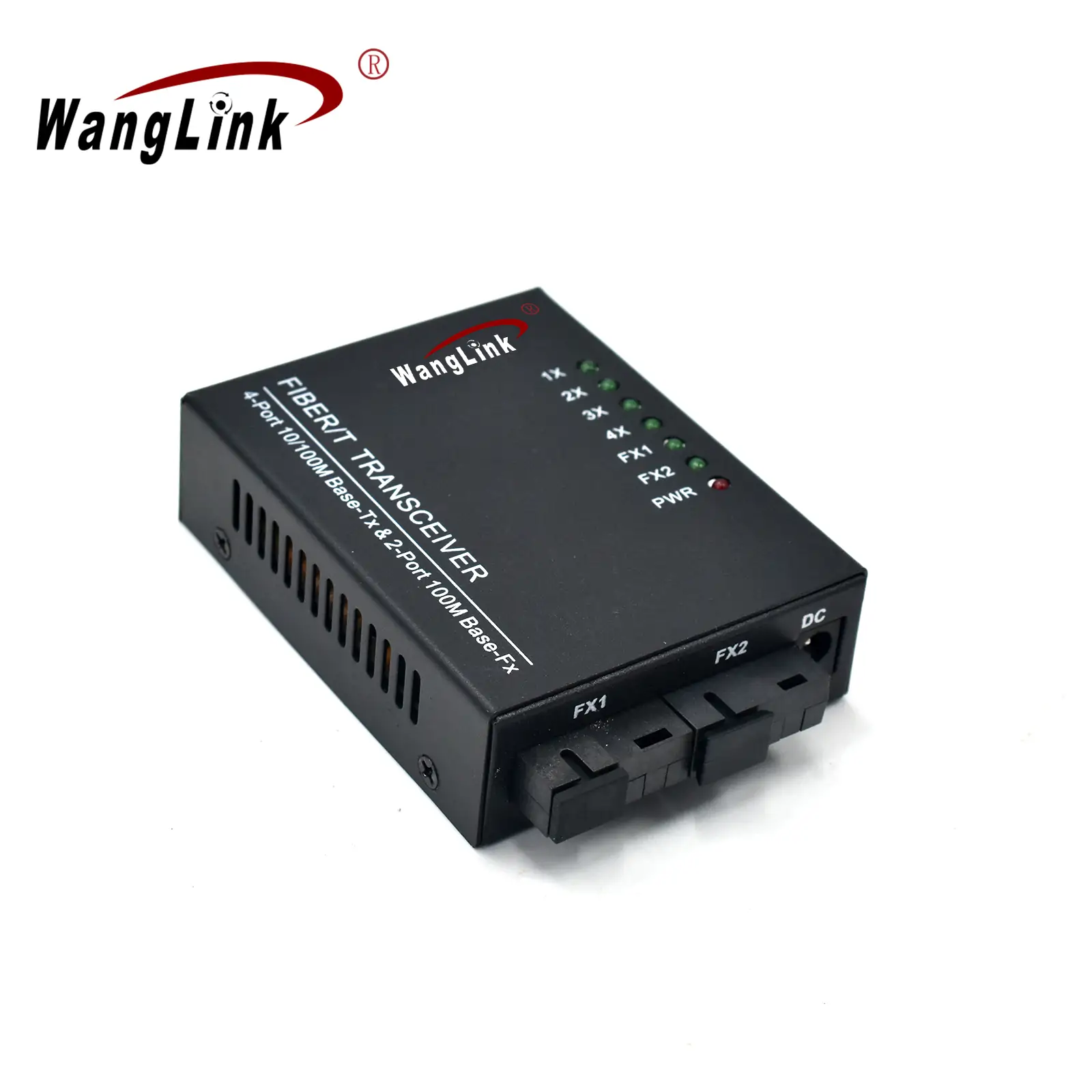 Product gallery: CF402 | 4 port media converter 4 RJ45 2 SFP – /SC/LC/FC/ST