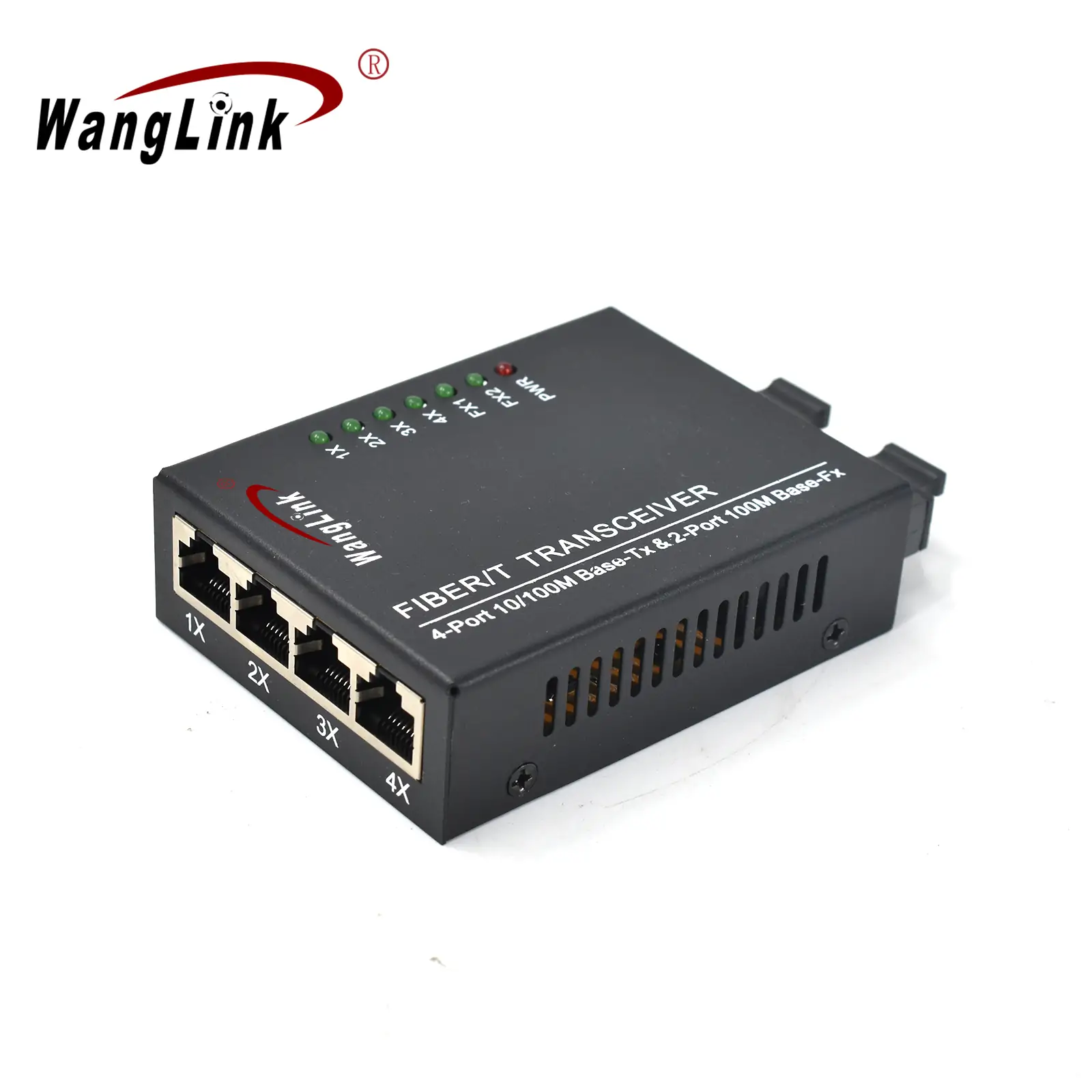 Product gallery: CF402 | 4 port media converter 4 RJ45 2 SFP – /SC/LC/FC/ST