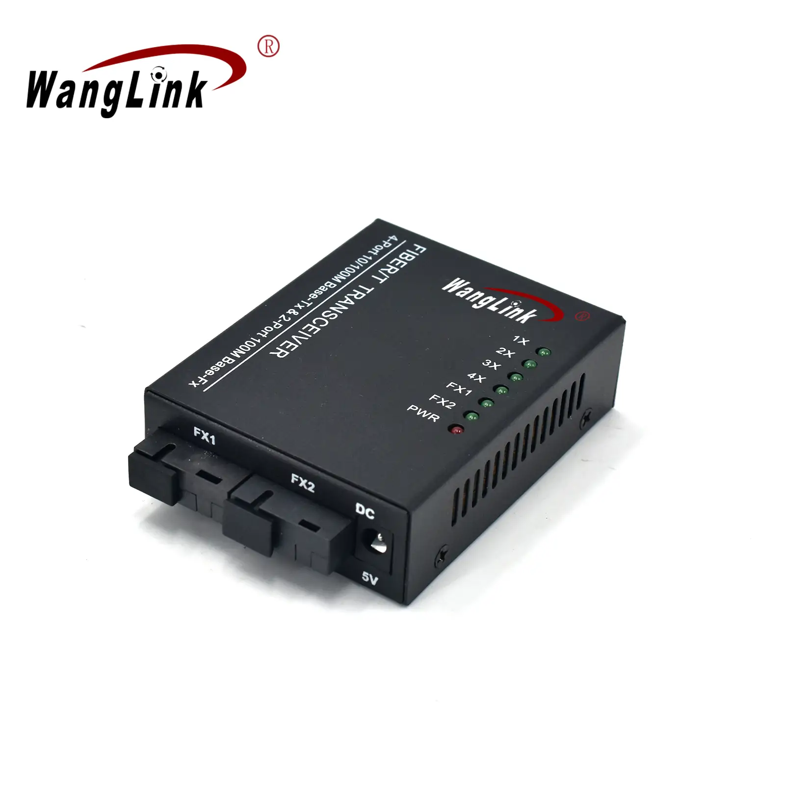 Product gallery: CF402 | 4 port media converter 4 RJ45 2 SFP – /SC/LC/FC/ST