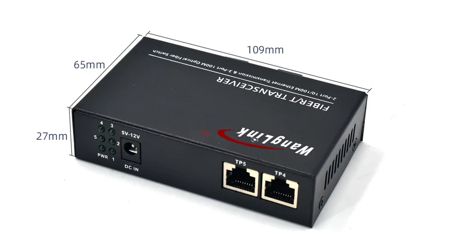 Product size: CF203 | 2 Port media-Konverter, fiber optic 3-SFP/SC/LC/FC/ST