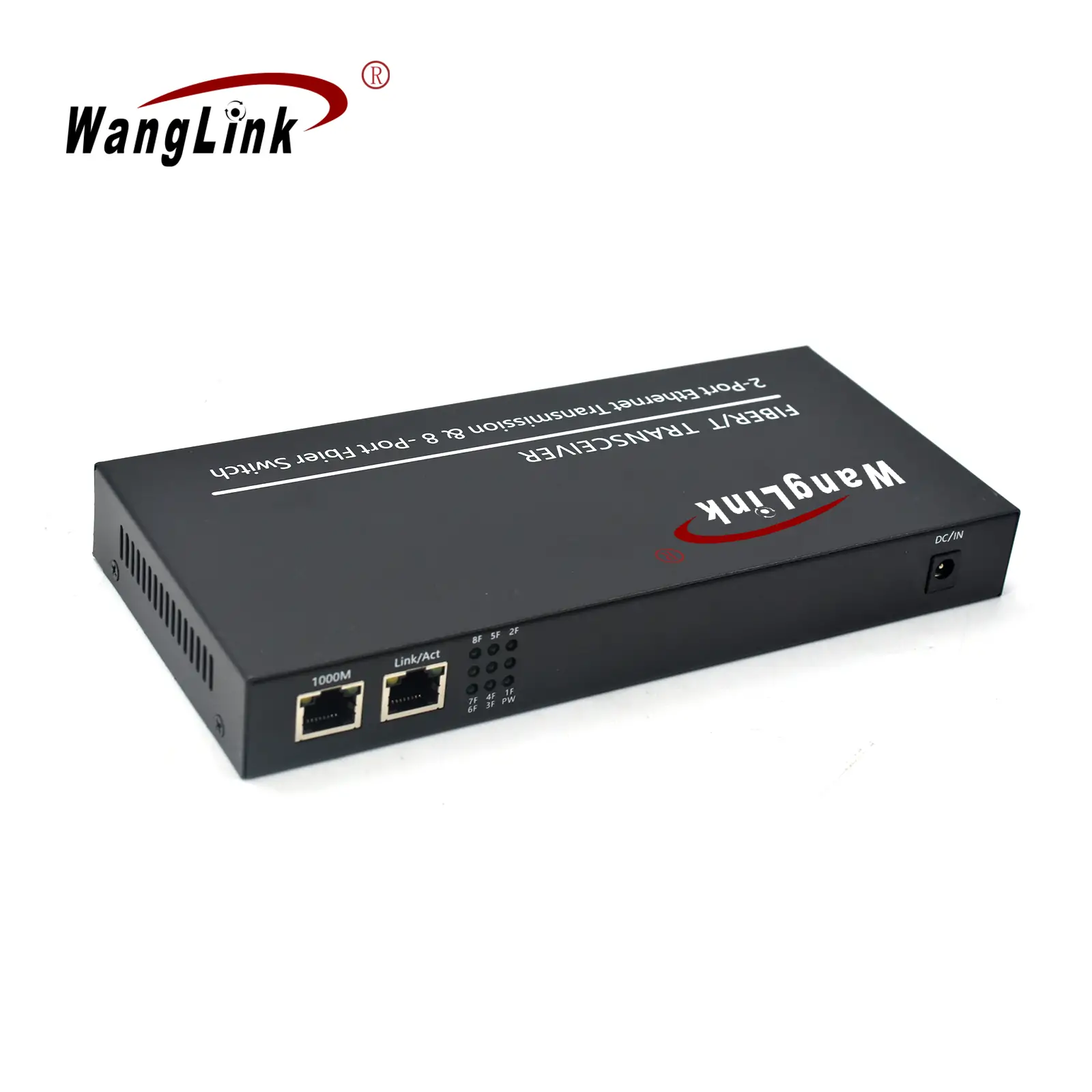 Product gallery: CF208 | 10 100tx zu 100fx media converter 2 Port RJ45 8 SFP/SC/LC/FC/ST