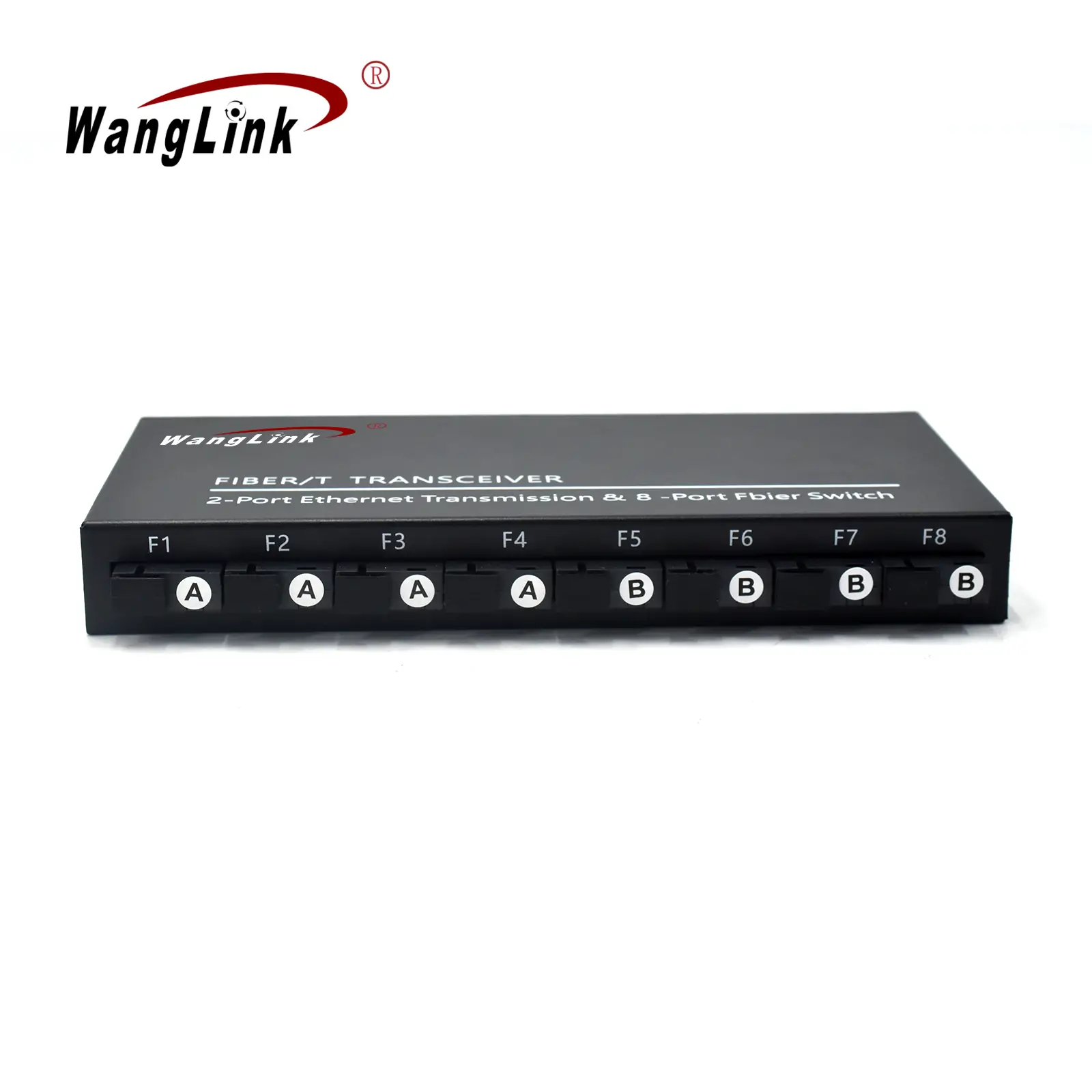 Product gallery: CF208 | 10 100tx zu 100fx media converter 2 Port RJ45 8 SFP/SC/LC/FC/ST