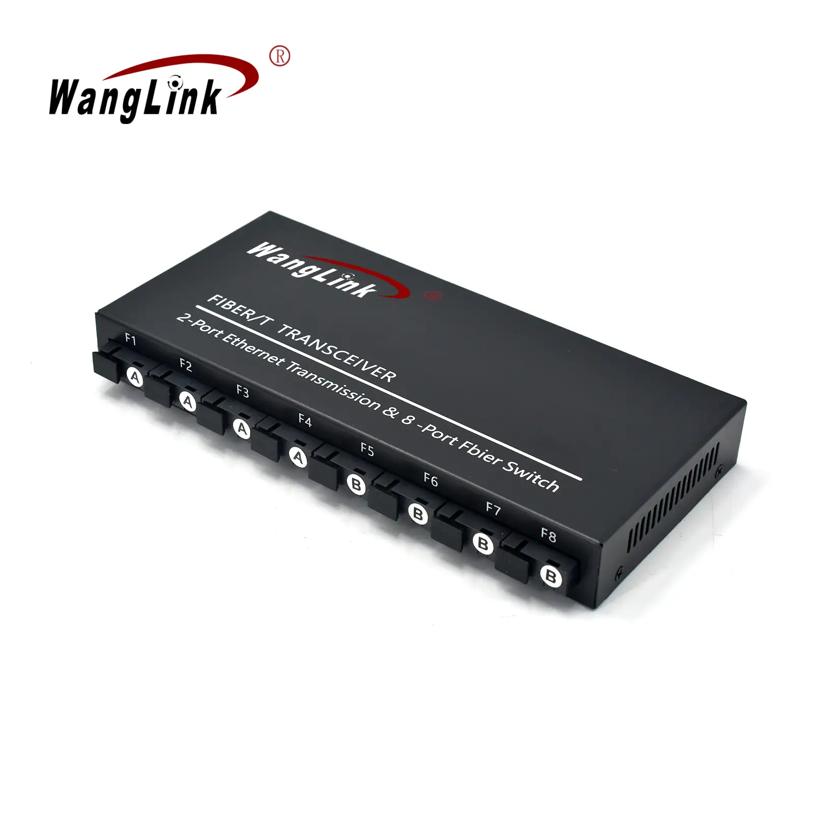 Product gallery: CF208 | 10 100tx zu 100fx media converter 2 Port RJ45 8 SFP/SC/LC/FC/ST