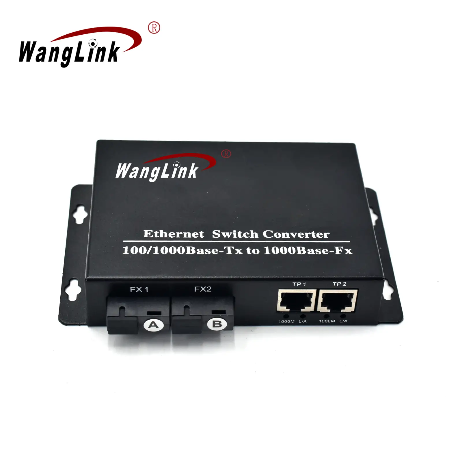 Product gallery: CG202 | 1 GB media converter 2 Port RJ45 2 SFP – /SC/LC/FC/ST