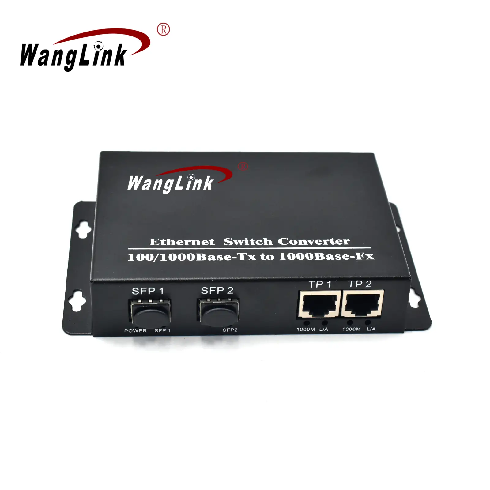 Product gallery: CG202 | 1 GB media converter 2 Port RJ45 2 SFP – /SC/LC/FC/ST