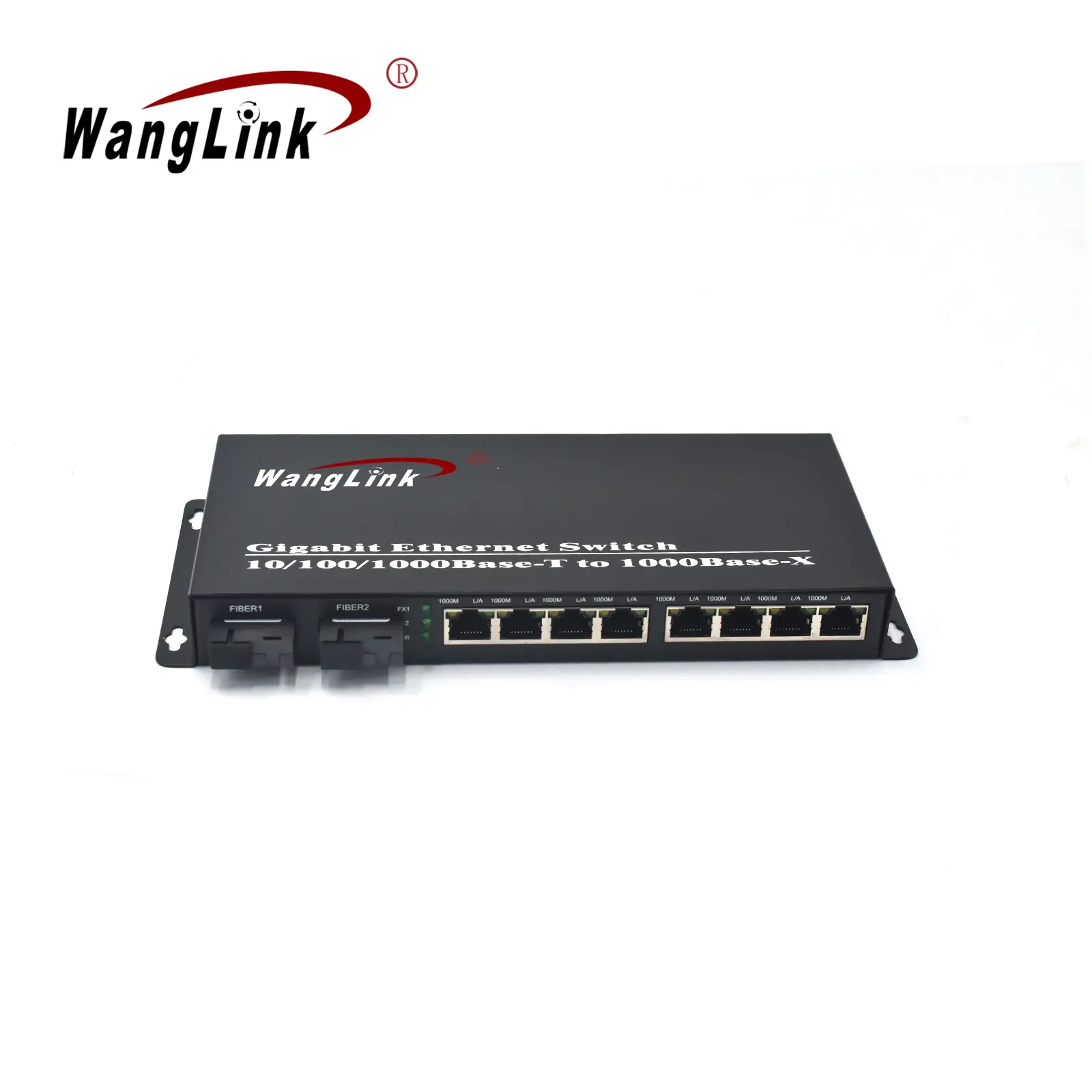 Product gallery: CG802 | 2 SFP/SC/LC/FC/ST Gigabit single Modus single fiber media-Konverter RJ45-8