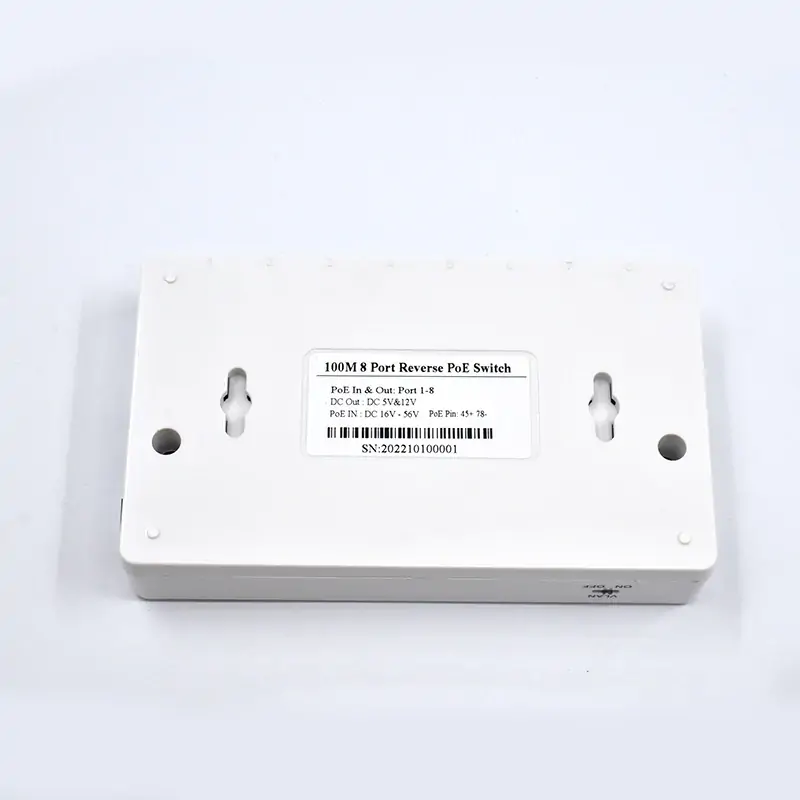 Product gallery: SF08RP-1S | Fast ethernet umkehren poe Schalter 8-port