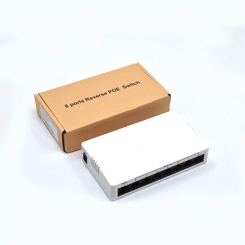 Product gallery: SF08RP-1S | Fast ethernet umkehren poe Schalter 8-port