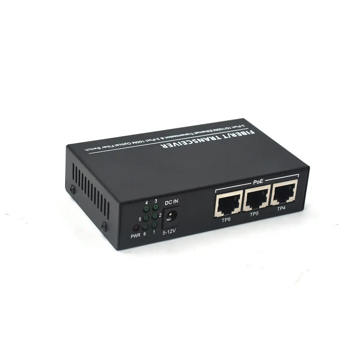 Product gallery: SF303RP | Fast ethernet 3 Port passive poe Schalter 3 SFP/SC/LC/FC/ST