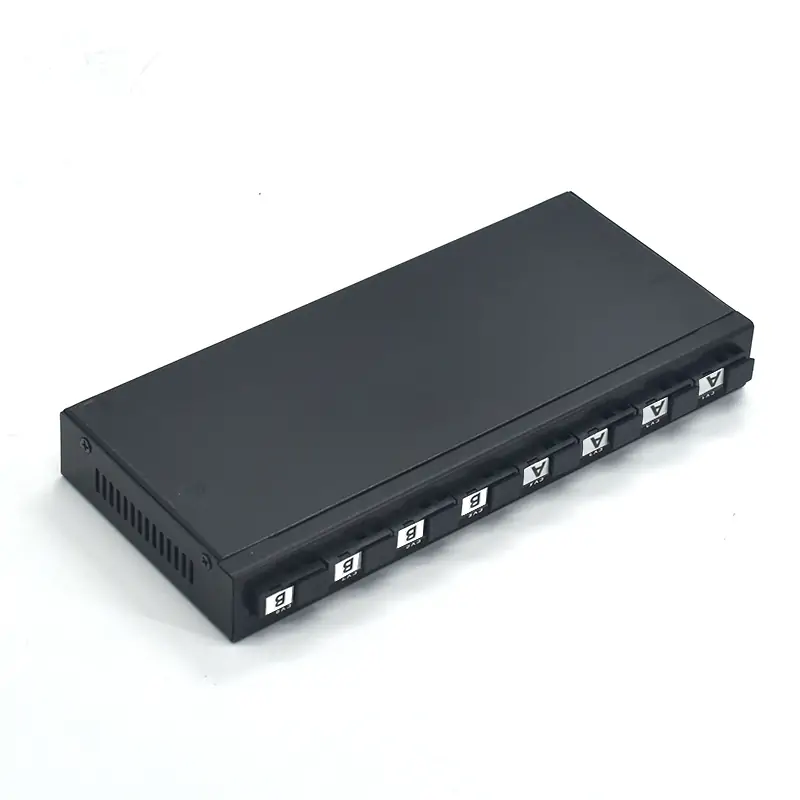 Product gallery: SG208RP | 2 Gigabit RJ45 8-Port Fiber optische reverse poe switch