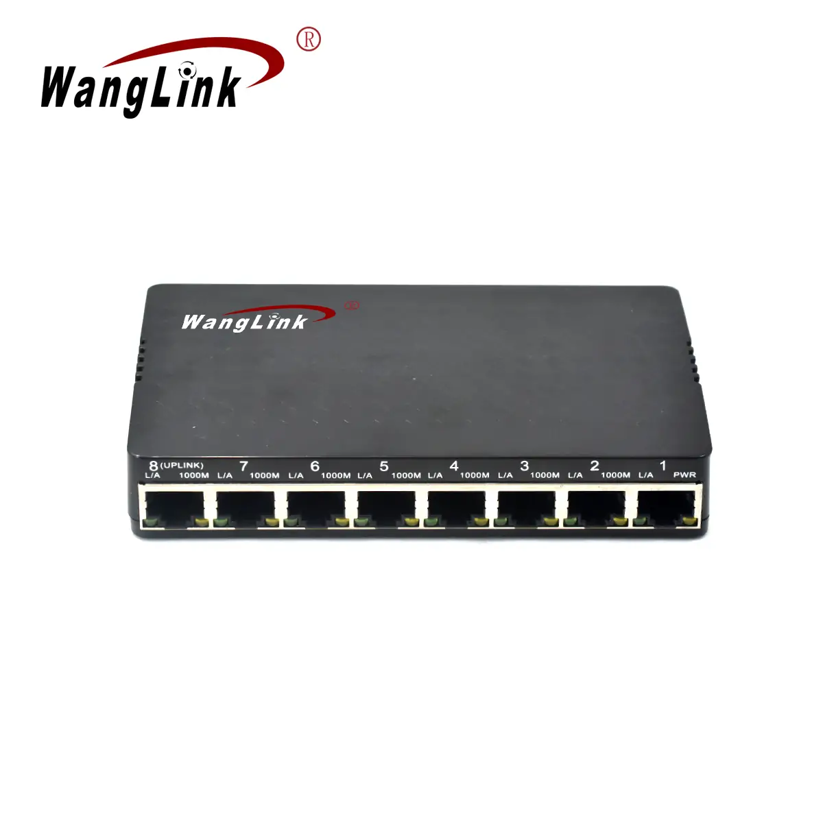 Product gallery: SG08RP-2S | Gigabit 8 Port Umkehren PoE Schalter mit 2 DIP-switch-vlan