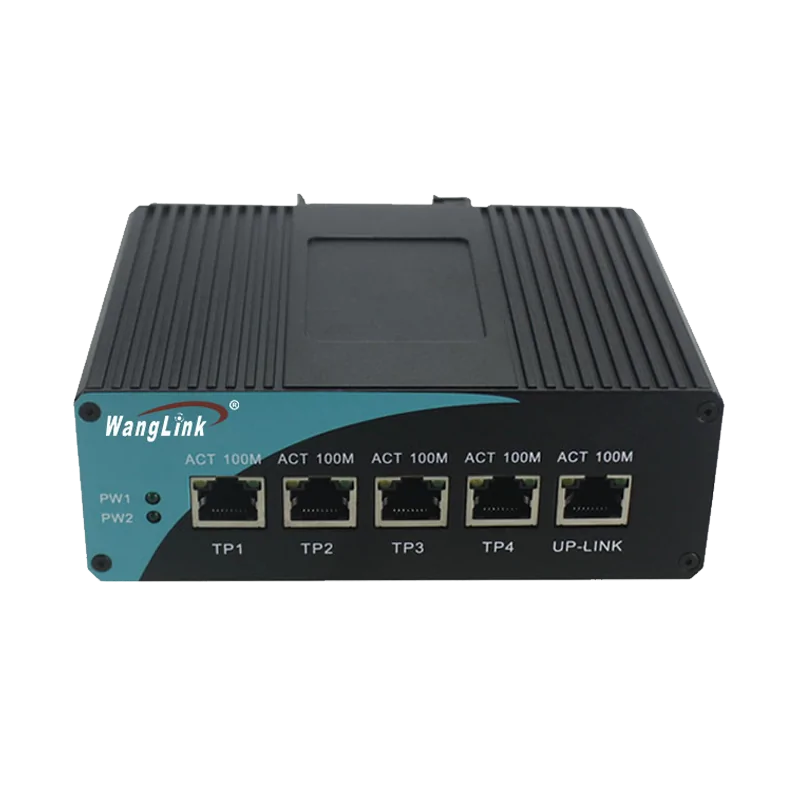 Feature image: ISF410 | Fast-ethernet-unmanaged 4 port industrial ethernet switch mit 1 Uplink